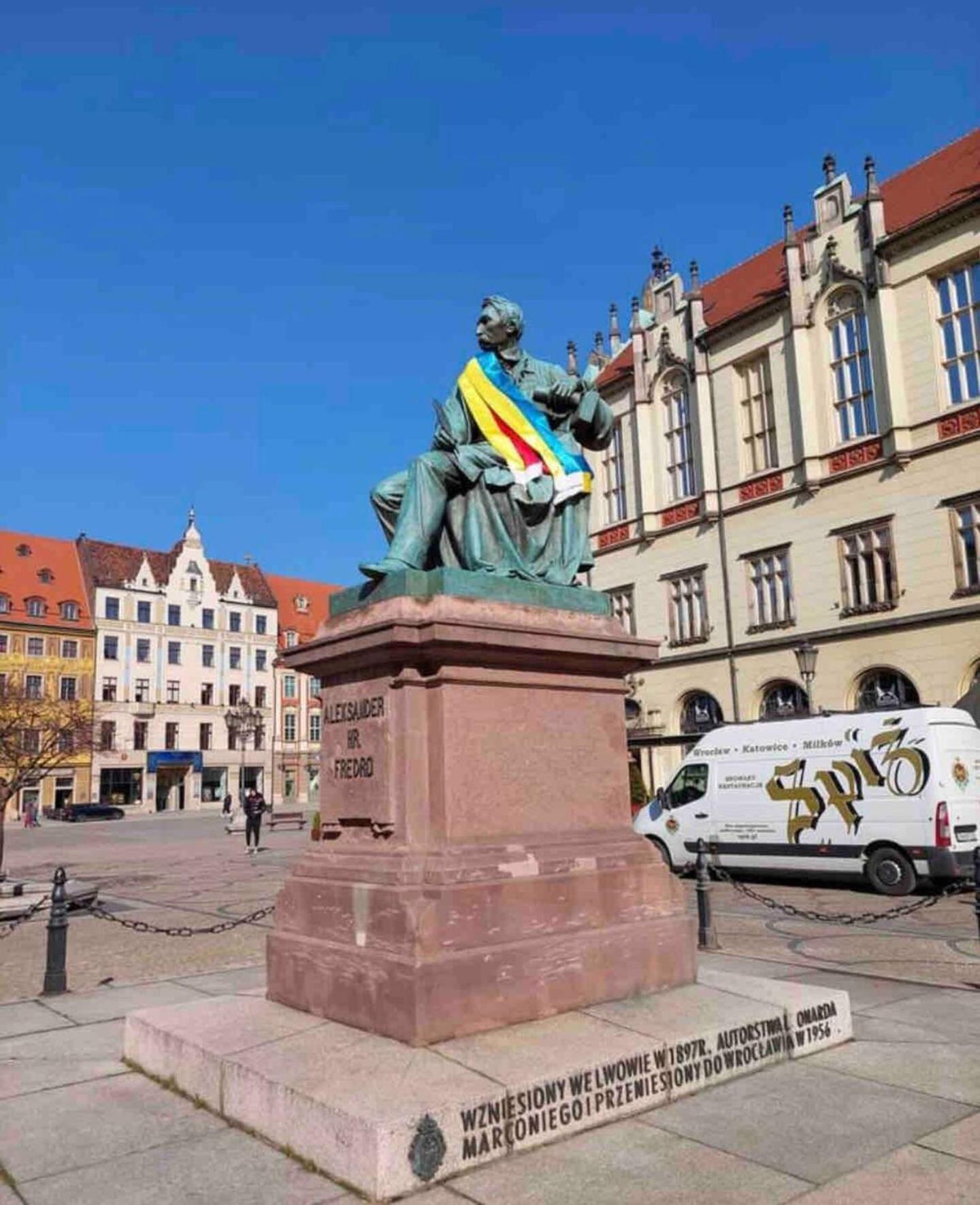ヴロツワフRynek Pod Fredraアパートメント エクステリア 写真